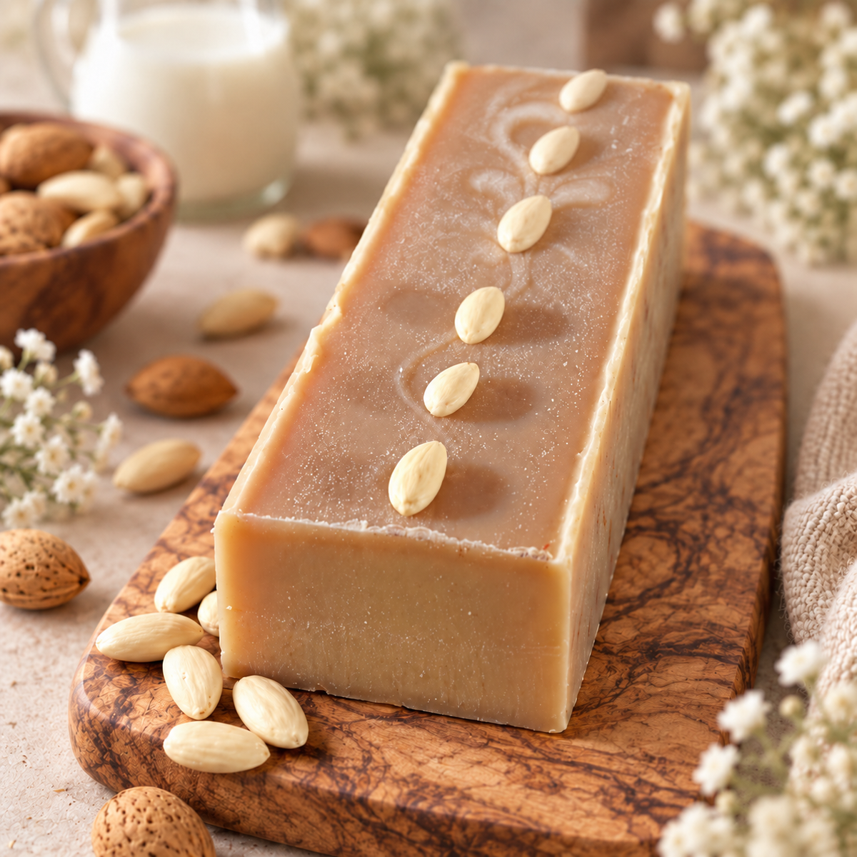 Ziegenmilch-Mandel - Seife