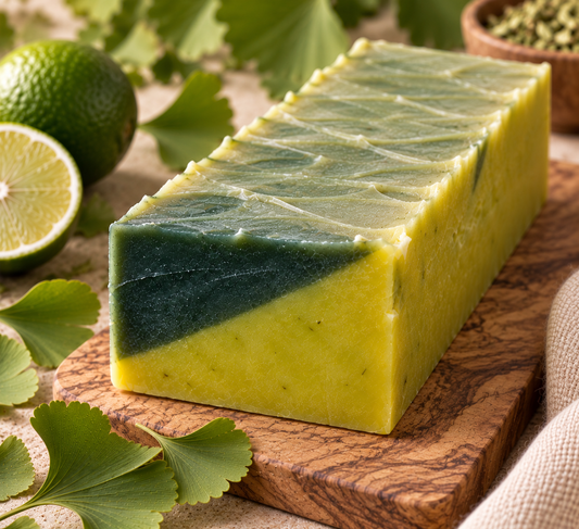Ginkgo-Limetten - Seife